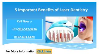 5 Important Benefits of Laser Dentistry