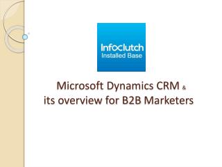 List of companies using Microsoft Dynamics CRM