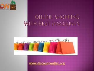 Online Shopping with Best Discounts | Discount wallet