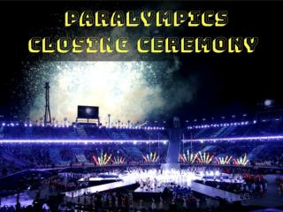 2018 Paralympics Closing Ceremony