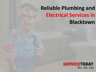 Reliable Plumbing and Electrical Services in Blacktown