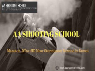 Learn types of clay shooting at AA Shooting School, Dorset, UK