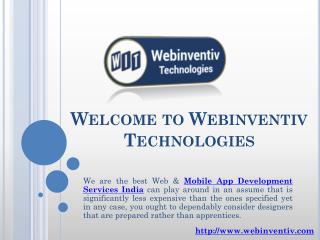 Choosing the Best Logo Design And Web Designing Company in India at Webinventiv Technologies
