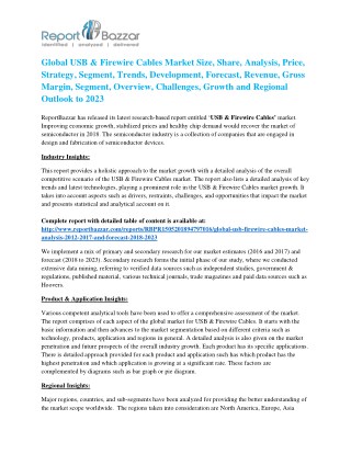 USB & Firewire Cables Market â€“ Growth Extension Survey 2023