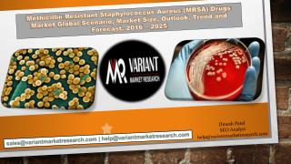 Methicillin resistant staphylococcus aureus (mrsa) drugs market