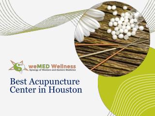 Best Acupuncture Center In Houston