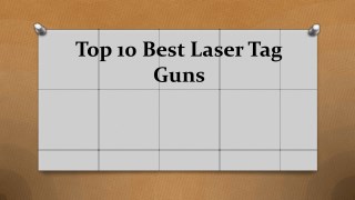 Top 10 best laser tag guns