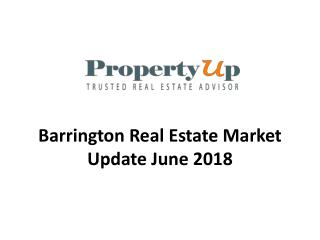 Barrington Real Estate Market Update June 2018.