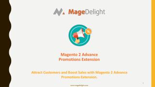 Boost Sales with Advance Promotions Extension