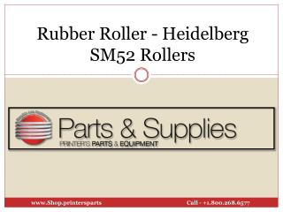 Rubber Roller - Heidelberg SM52 Rollers at-Shop.PrintersParts