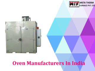 Oven Manufacturers In India
