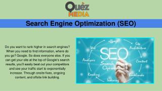 Search Engine Optimization | Quez Media Marketing