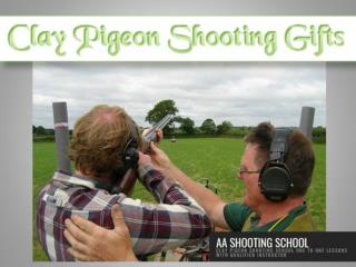 Get Clay Pigeon Shooting Gifts - AA Shooting School, UK