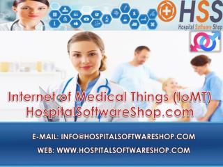 IoMT by HospitalSoftwareShop.com