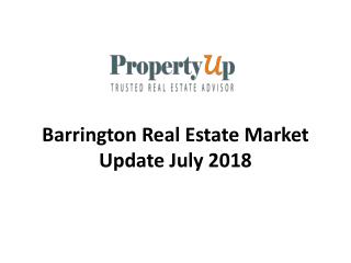 Barrington Real Estate Market Update July 2018