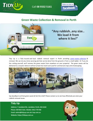 Green Waste Collection & Removal in Perth