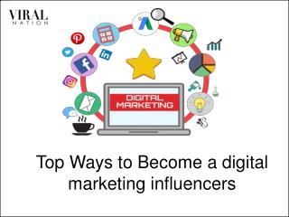 Digital Marketing influencer