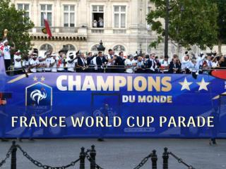 French Team parades