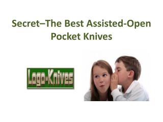Secretâ€“The Best Assisted-Open Pocket Knives