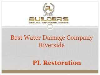 Best Water Damage Company Riverside