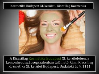 Kozmetika Budapest XI. kerÃ¼let - Kiscsillag Kozmetika