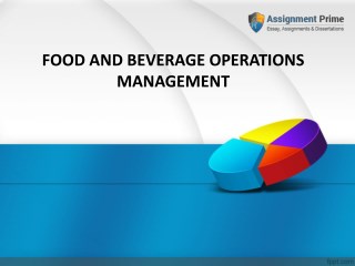 Food and Beverage Operations Management System