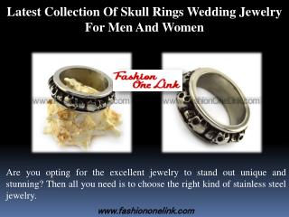 Latest Collection Of Skull Rings Wedding Jewelry For Men And Women