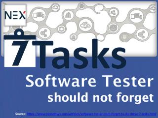 7 best points to remember as a software tester by software testing company