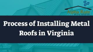 Metal Roofing Contractors Northern Virginia | Alpharain