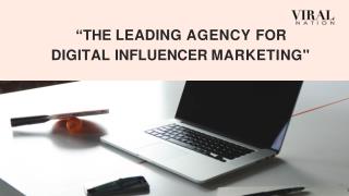 The Leading Agency for Digital Influencer Marketing Services - Viral Nation