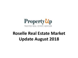 Roselle Real Estate Market Update August 2018