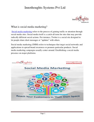 Digital | Internet | social media Marketing Company in Pune