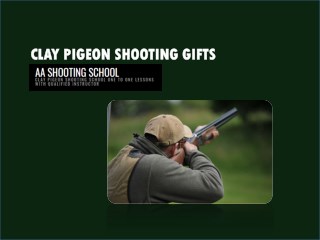 Clay Pigeon Shooting Gifts for Everyone
