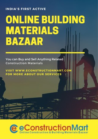 Online Construction and Building Materials Bazaar