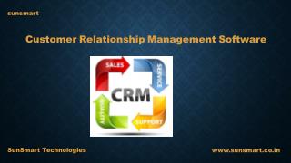 CRM Software - SunSmart Technologies