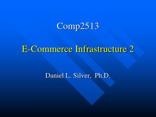 Comp2513 E-Commerce Infrastructure 2