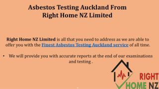 Finest Asbestos Testing Auckland service