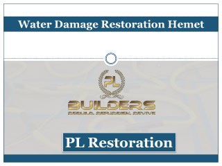 Water Damage Restoration Hemet California