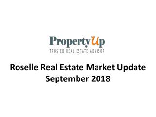 Roselle Real Estate Market Update September 2018