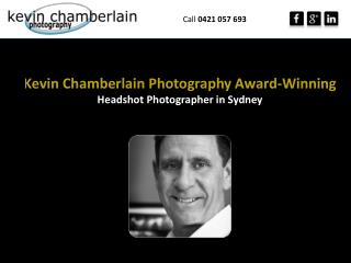 Kevin Chamberlain Photography Award-Winning Headshot Photographer in Sydney