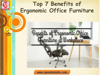 Benefits of Ergonomic Office Furniture | Ergonomic Office Desk, Chair