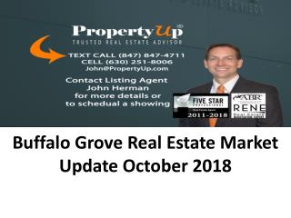 Buffalo Grove Real Estate Market Update October 2018