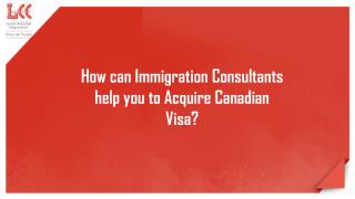 Acquire Canadian Visa with the help of Immigration Consultants