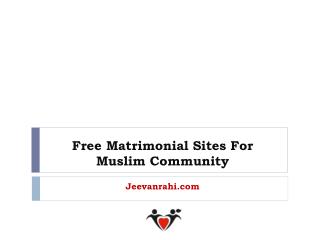 Muslim Matrimonial Sites For All Muslim Community