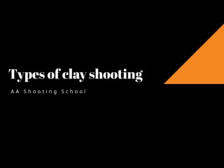 Types of Clay Shooting | Clay Pigeon Shooting Sports