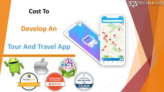 How Much Does it Cost to Develop A Tour and Travel App