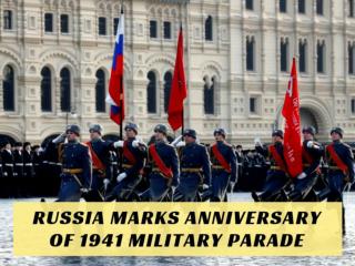 Russia marks anniversary of 1941 military parade