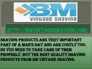 Men"s shaving & body products