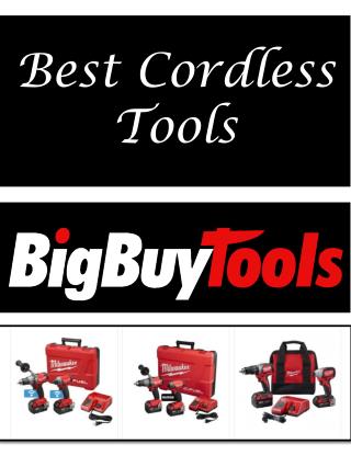 Best Cordless Tools