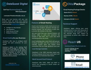DataQuest - Best Email Hosting Australia Packages